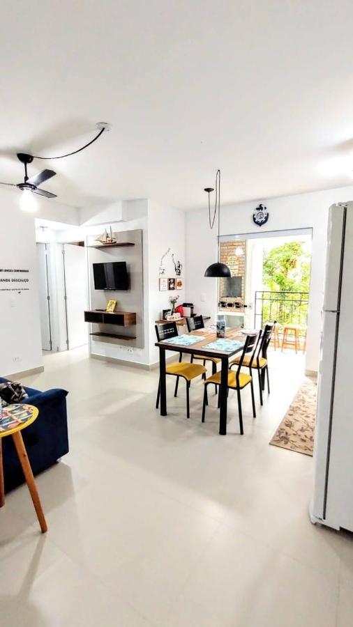 Apto Centro Ubatuba Com Varanda Gourmet, Suite E Piscina Dış mekan fotoğraf